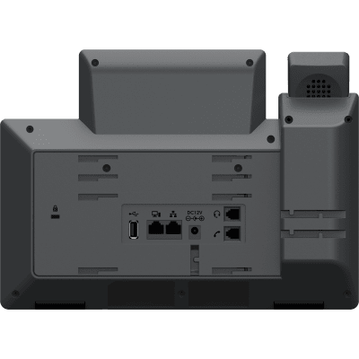 TELÉFONO IP PROFESIONAL DE 12 LÍNEAS / 24 TECLAS DE EXTENSIÓN PROGRAMABLES / WI-FI 6 / POE INTEGRADO / PANTALLA LCD 4.3 PULGADAS / SEGURIDAD DE NIVEL EMPRESARIAL / BLUETOOTH INTEGRADO / COMPATIBLE CON GDMS / AUDIO HD CON NOISE-SHIELD