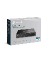 TP-LINK VIGI NVR1004H-4P - NVR PoE+ de 4 canales, con salida de video HDMI 4K y capacidad de decodificación de 16MP. Con ancho de banda de 80Mbps, 1 Interfaz SATA de hasta 10TB. Y reproducción simultánea de 4 canales. 