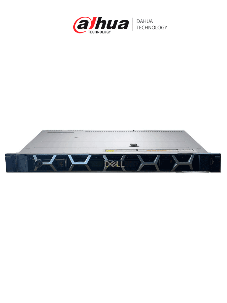 DAHUA Dell Server R450 & Win Server 2019 - Servidor Dell de 1 Unidad de Rack 2 Sockets/ Hasta 12 unidades de almacenamiento/ Unidades de Arranque M.2 Internas/ 
