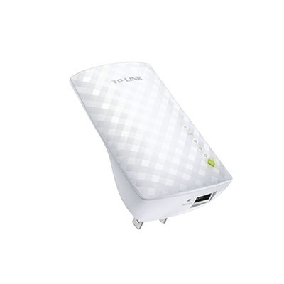 Repetidor / Extensor de Cobertura WiFi AC, 750 Mbps, doble banda 2.4 GHz y 5 GHz, con 1 puerto 10/100 Mbps