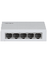 DAHUA DH-SF1005L - Switch para Escritorio 5 Puertos Fast Ethernet con velocidad de transmisión de 10/100 Mbps en un diseño compacto. Su capa 2 soporta un switching de hasta 1 Gbps y una velocidad de reenvío de 0.744 Mbps. #SwitchDpxv #VolDH