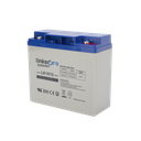 Batería 12 Vcc / 18 Ah / UL / Tecnología AGM-VRLA / Para uso en equipo electrónico, Alarmas de Intrusión / Incendio/ Control de acceso / Video Vigilancia / Terminales T1 .