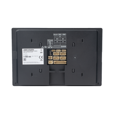 Kit de Videoportero Hibrido TurboHD con Pantalla LCD touch de 7" Wi-Fi / Frente de Calle para Exterior Metalico / 720p (1 Megapíxel )130° de Visión (Gran Angular) / Llamada a App Hik-Connect