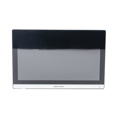 Kit de Videoportero Hibrido TurboHD con Pantalla LCD touch de 7" Wi-Fi / Frente de Calle para Exterior Metalico / 720p (1 Megapíxel )130° de Visión (Gran Angular) / Llamada a App Hik-Connect