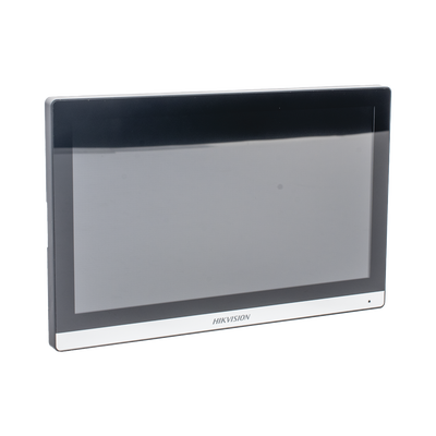 Kit de Videoportero Hibrido TurboHD con Pantalla LCD touch de 7" Wi-Fi / Frente de Calle para Exterior Metalico / 720p (1 Megapíxel )130° de Visión (Gran Angular) / Llamada a App Hik-Connect