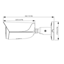 DAHUA IPC-HFW2431TN-ZS-S2 - Camara IP Bullet 4 Megapixeles/ Lente Motorizado de 2.7 a 13.5mm/ IR 60Mts/ WDR Real 120dB/ Starlight/ WDR Real 120dB/ Videoanaliticos con IVS/ Ranura Micro SD/ IP67/ PoE/ 