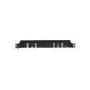 Panel de Distribución de Fibra Óptica, Acepta 18 Cassettes HD Flex™ en 4 Espacios, Hasta 144 Fibras, 1 UR