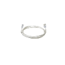 Cable de Parcheo TX6, UTP Cat6, Diámetro Reducido (28AWG), Color Blanco Mate, 15 ft