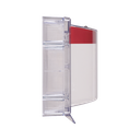 Protector para Estación de Jalón, con Espaciador, Texto en Ingles