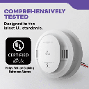 Detector de Humo Compacto Fotoeléctrico Autónomo | Batería AA Reemplazable | Modelo 21031529 | Pieza