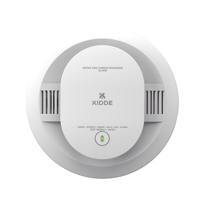 Detector de Humo Compacto Fotoeléctrico Autónomo  | Batería AA Reemplazable | Modelo 210315021 | Pieza