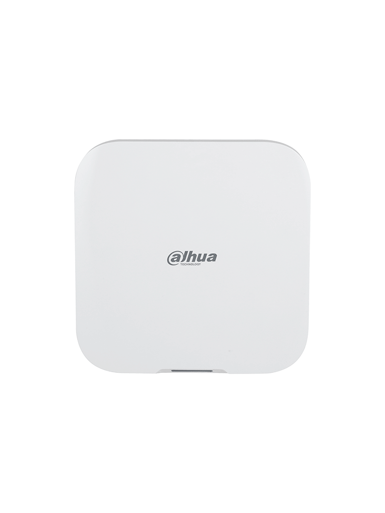 DAHUA KIT HUB 2.0 - Paquete de sistema de alarma inalámbrica, Incluye: panel de alarma HUB2, sirena inalámbrica con audio bidireccional, PIR para exterior y su módulo de cámara HD
