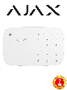 AJAX KIT RES KEYPADCOMBI - Panel de alarma Ethernet/4G color Blanco/ APP “AJAX PRO” iOS y Android, 1 sensor de movimiento, 1 detector para puerta/ventana, 1 Teclado táctil inalám con sirena incluida y lector DESFire, 1 Llavero inalám #CONEXION #NUEVOKIT