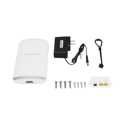 AP PtP o CPE Banda 5Ghz, Especializado para Cámaras, Compatible con AirMetro, 2 Puertos PoE Out 802.3AF hasta 15.4W Totales, Enlace de hasta 3 Km