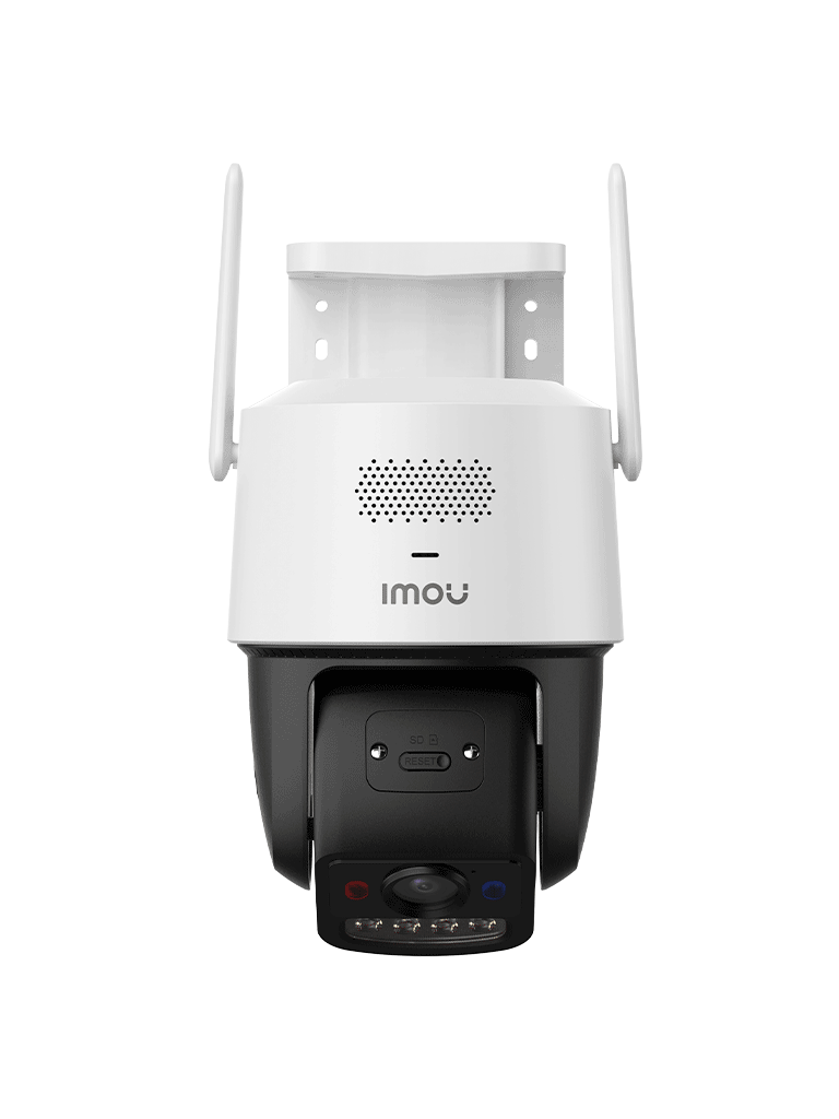 IMOU IPC-U7LN-6V0NE - Titan Pro 6MP P, WIFI, LENTE DE 3.6MM, NIGHT VISIÓN: 30 MTS SD 512GB, ALGO PLAY, 2 LUCES DE ADVERTENCIA ROJAS Y AZUL, AUDIO EN DOBLE VIA, SIRENA DE 125DB DOBLE BANDA 2.4/5G, AURORA.