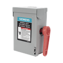  Interruptor de seguridad cerrado de doble ruptura. Interruptor de serie A, 2 polos, 2 hilos sin fusible, uso general.