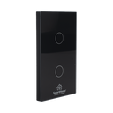 (ZigBee) Apagador switch inalámbrico ZigBee, control de 2 regresos de carga, 110V