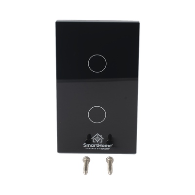(ZigBee) Apagador switch inalámbrico ZigBee, control de 2 regresos de carga, 110V