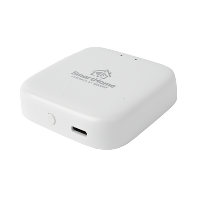 (ZigBee) Controlador HUB para dispositivos ZigBee, conexión Bluetooth y antena Wifi, compatible con Alexa y GoogleHome y cámaras IP SmartHome by Epcom