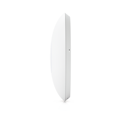 Access Point UniFi U7 Pro Max con 8 streams espaciales, para techo, tribanda (2.4/5/6GHz) / radio dedicado a escaneo espectral, puerto 2.5 GbE / +500 clientes / POE+ No incluido/ Para alta densidad para escenarios exigentes 