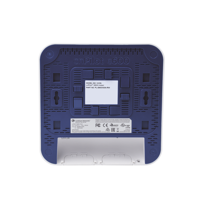 Access Point WiFi cnPilot e600 Indoor para alta cobertura y densidad de usuarios, Doble Banda, Wave 2, MU-MIMO 4X4, antena Beamforming Omnidireccional, hasta 512 clientes