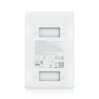 Adaptador PoE+ 2.5G / hasta 30 W / 48V 0.65A / (2) Puertos RJ45 MultiGigabit 2.5G / Salida PoE+ / LED Indicador / Ideal para APs UniFi WiFi 7 / / Protección contra Sobretensiones