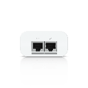 Adaptador PoE+ 2.5G / hasta 30 W / 48V 0.65A / (2) Puertos RJ45 MultiGigabit 2.5G / Salida PoE+ / LED Indicador / Ideal para APs UniFi WiFi 7 / / Protección contra Sobretensiones