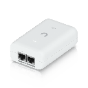Adaptador PoE+ 2.5G / hasta 30 W / 48V 0.65A / (2) Puertos RJ45 MultiGigabit 2.5G / Salida PoE+ / LED Indicador / Ideal para APs UniFi WiFi 7 / / Protección contra Sobretensiones