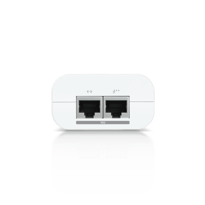 Adaptador PoE++ / 54V DC @ 1.12A / hasta 60W / Puertos 10 GbE / Protección de Sobretensiones