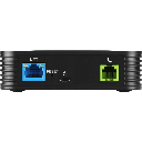 Adaptador de Teléfono Analógico HT801 V2 / 1 Puerto FXS (Conectar Teléfono Análogo) / VoIP Avanzado / Seguridad TLS y SRTP / Soporte Fax T.38 / Compatibilidad con Serie UCM /