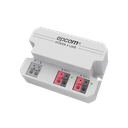 Adaptador/  12 Vcc / 2 Amperes / Terminales de entrada para Vca en 2 pines / 2 salidas para Vcc en 2 pines