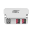 Adaptador/  12 Vcc / 2 Amperes / Terminales de entrada para Vca en 2 pines / 2 salidas para Vcc en 2 pines