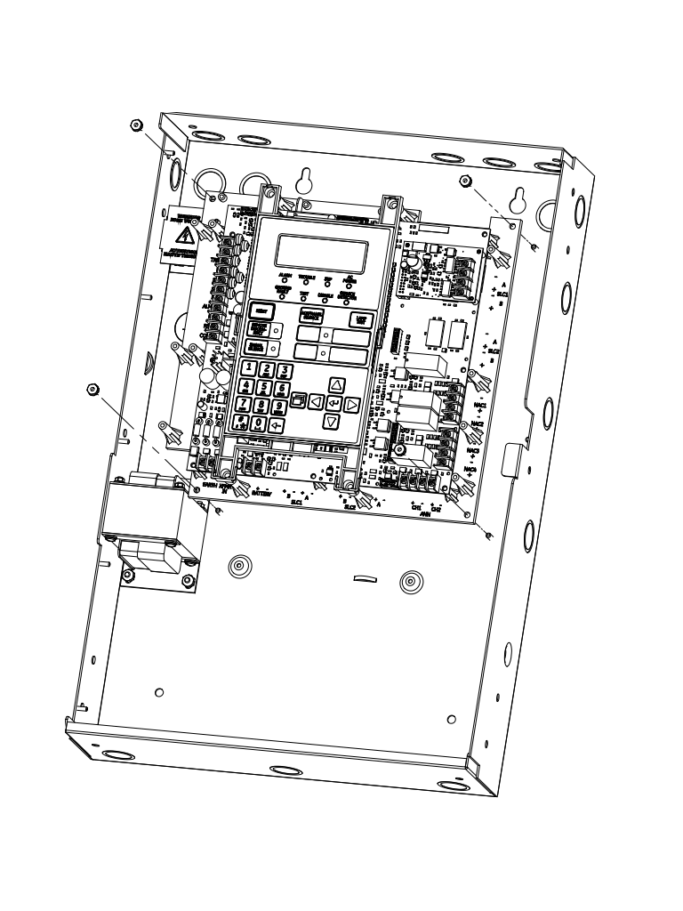 KIDDE F_FX64RSPKIT2 - Panel FX 64 / 2 Detectores de Humo con Bases / 1 Estación Manual / 1 Sirena con Estrobo