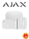 AJAX KIT HUB2 4G KEYPADCOMBI - Panel de alarma Hub2 4G conexión ETHERNET- 4G APP “AJAX PRO” iOS y Android , 1 sensor de movimiento, 1 detector puerta o ventana, 1 Teclado táctil inalámbrico con sirena incluida y lector DESFire.