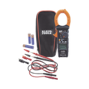 Amperímetro Digital de Gancho de Rango Automático de 2000 A CA, con Media Cuadrática Real y Baja Impedancia (LoZ).