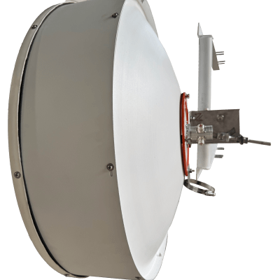 Antena Direccional / 2 ft / 5.9-7 GHz / Ganancia 30 dBi / SLANT de 45 ° y 90° / Incluye Jumpers con conector N-Macho a RPSMA / montaje y radomo incluido. 