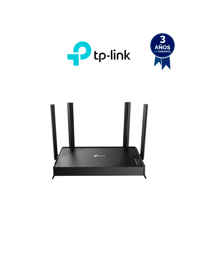 Archer BE220 BE3600 Dual-Band Router WiFi 7 de Doble Banda a 3.6 Gbps, Puertos 1× puerto WAN de 1 Gbps + 4× puertos LAN de 1 Gbps, 4× antenas externas junto con Beamforming,  Compatible con EasyMesh
