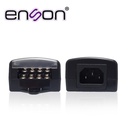 FUENTE DE PODER PARA CAMARA ENSON PS-1254 12V 5AMP CERTIFICACION UL CON CONEXIÓN DE TORNILLO POR CABLE PARA 4 CANALES