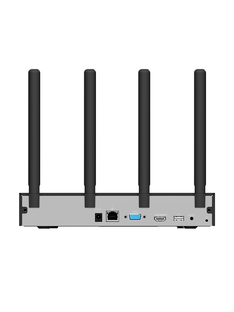 NVR-N110W-8A0E 10 Channels Access | Built-in Mic & Speaker | Imou Cameras Auto-Pair | APP Control | Supports Dual-Band Wi-Fi 6 | HDD 16TB | 90 Mbps