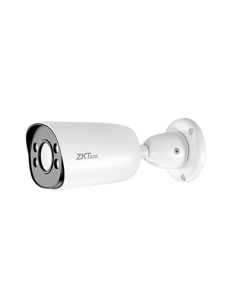 ZKTECO BS-855P32C-S8-MI-S-HL – Cámara IP Bullet Híbrida Inteligente de 5 MP, Serie BioSense, Lente 3.6 mm, Micrófono Integrado, Video Analítico IVA, Visión nocturna híbrida: IR 40 m / Luz blanca 30 m, PoE, IP67, Onvif y Carcasa Metálica