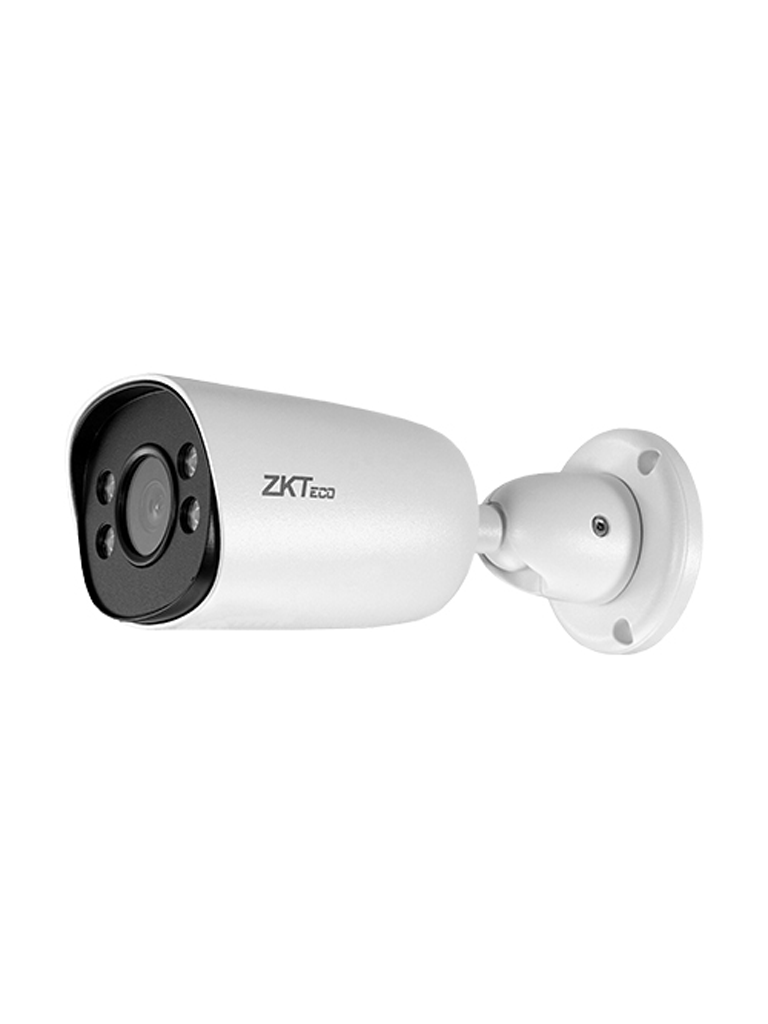 ZKTECO BS-855P32C-S8-MI-S-HL – Cámara IP Bullet Híbrida Inteligente de 5 MP, Serie BioSense, Lente 3.6 mm, Micrófono Integrado, Video Analítico IVA, Visión nocturna híbrida: IR 40 m / Luz blanca 30 m, PoE, IP67, Onvif y Carcasa Metálica