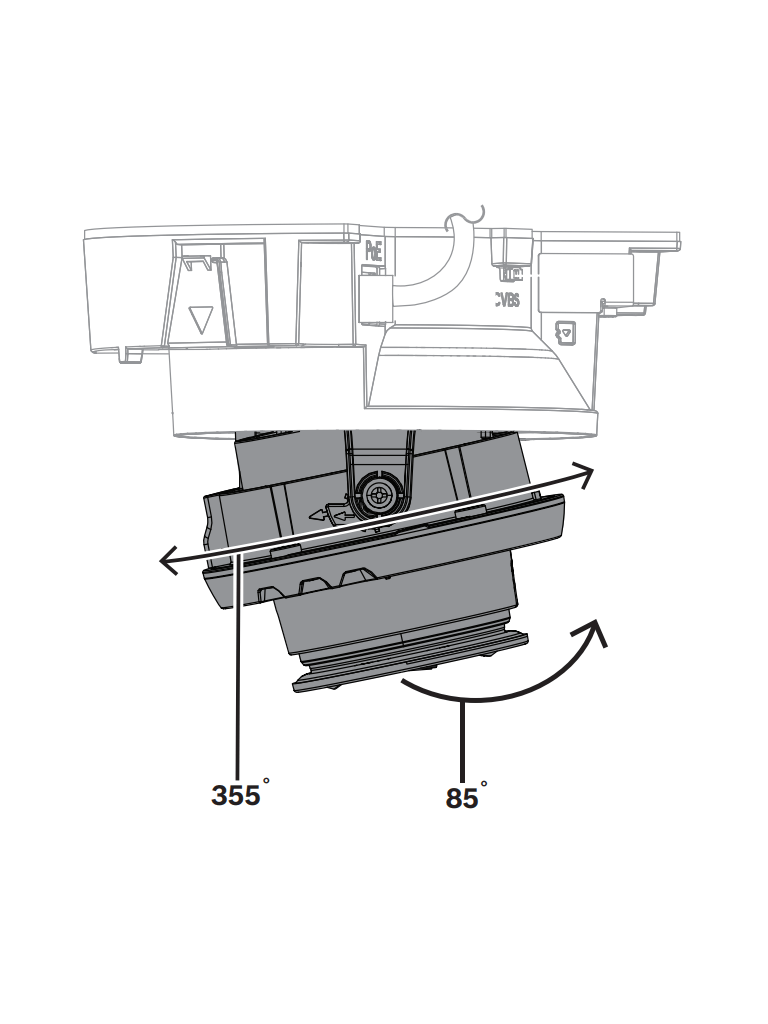 BOSCH V_NDI3702AL - Domo fijo 2MP 3.3-10.2mm IR / FLEXIDOMO 3100i / Interior