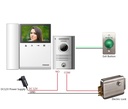  YLI ABK702BL - Cerradura Eléctrica Izquierda / Carcasa Metálica
