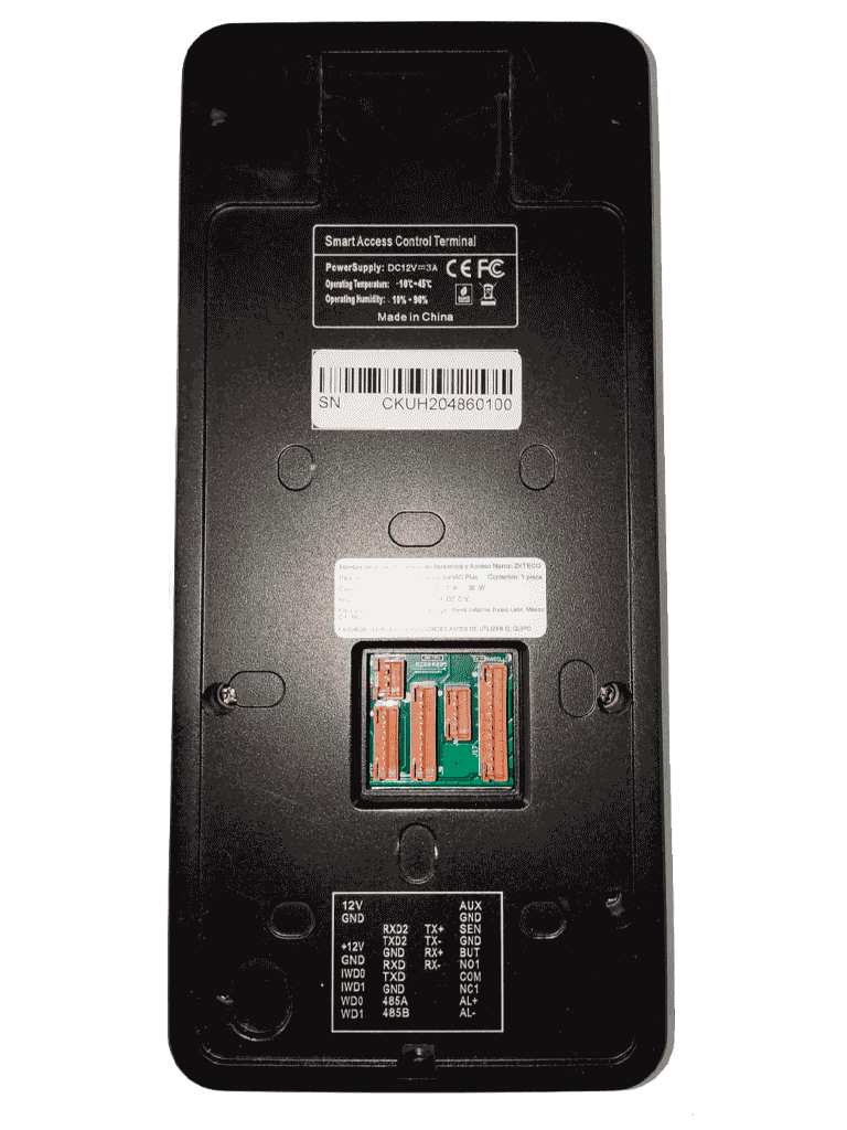  ZKTECO MINIACPLUS - Control de Acceso y Asistencia Facial