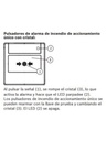 BOSCH F_FMC420RWGSRRD - Pulsador manual LSNI interior rojo RESTABLECIBLE