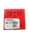 BOSCH F_SBBR - Caja posterior para sirena color rojo