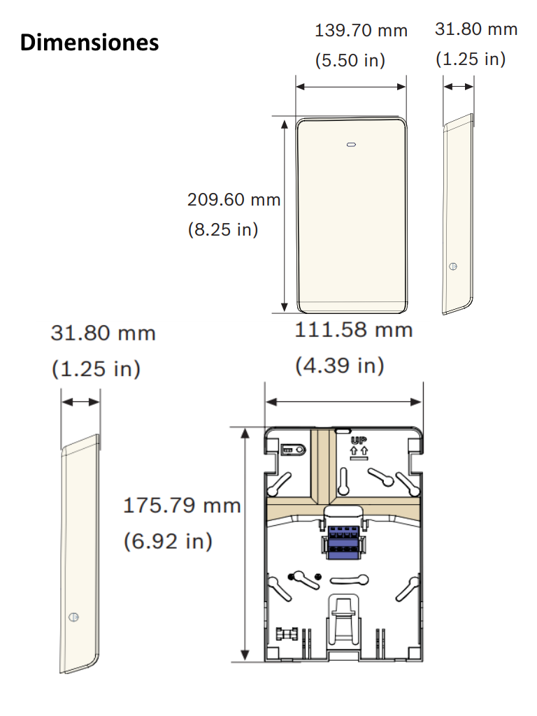 BOSCH I_B810 - Receptor inalambrico RADION / Senal  RF