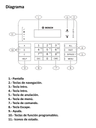 BOSCH I_B920 - Teclado alfa numerico de 2 lineas BUS