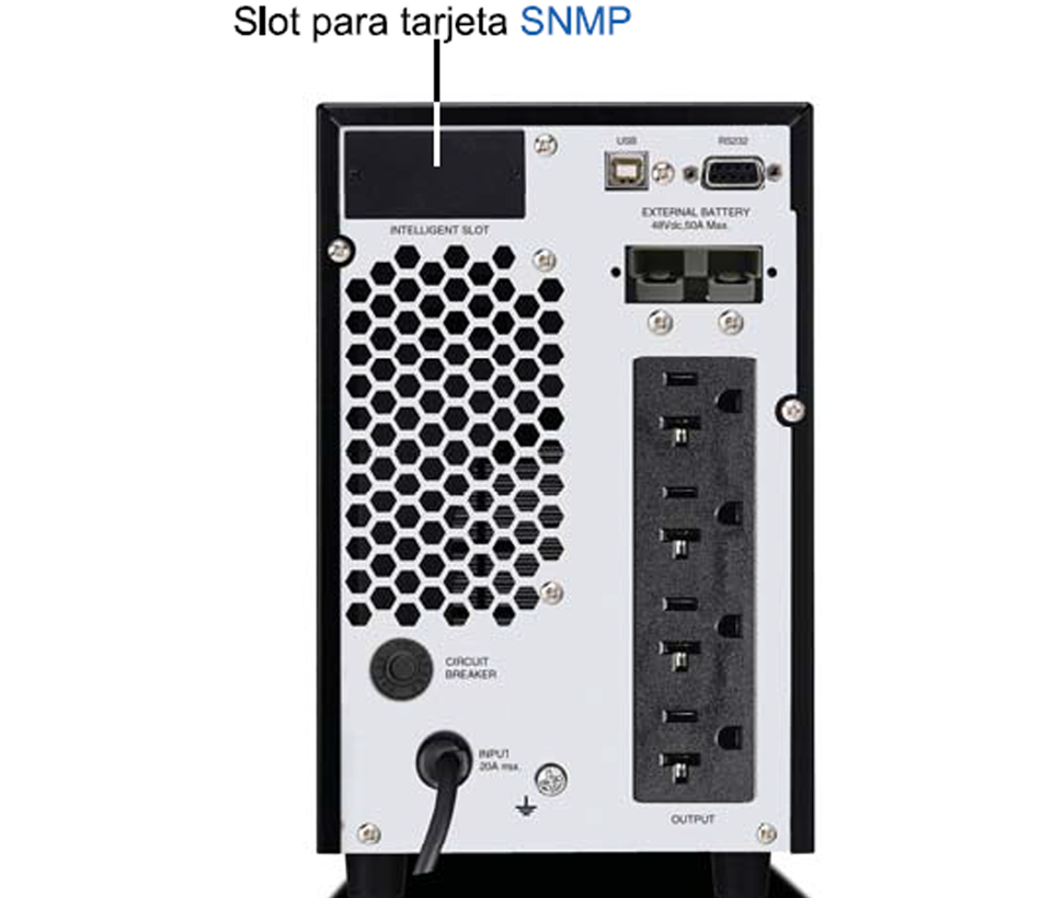 CDP UPO11-2 - UPS Online de 2 KVA / 1800