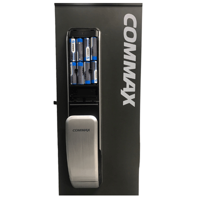 COMMAX CDL210R - Cerradura biométrica inteligente con apertura por medio